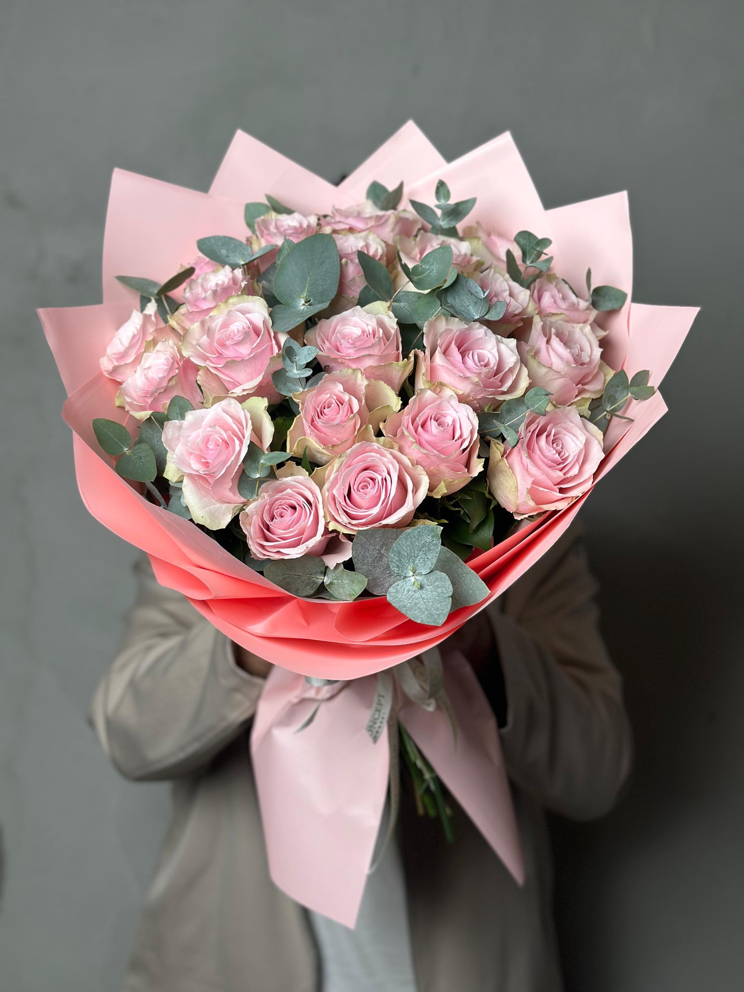 21'li Pembe Gül Buketi