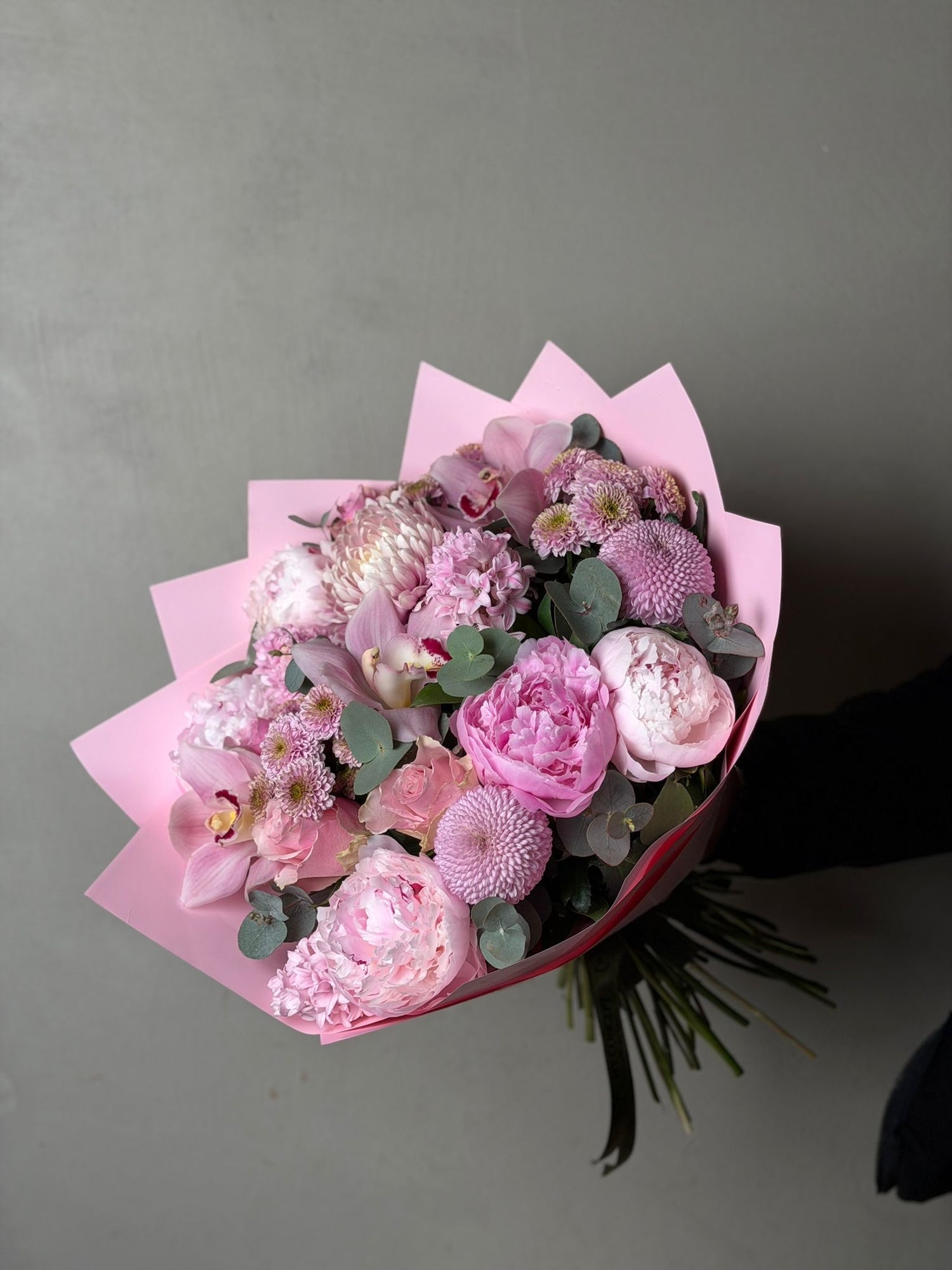 Şakayıklı Pembe Buket