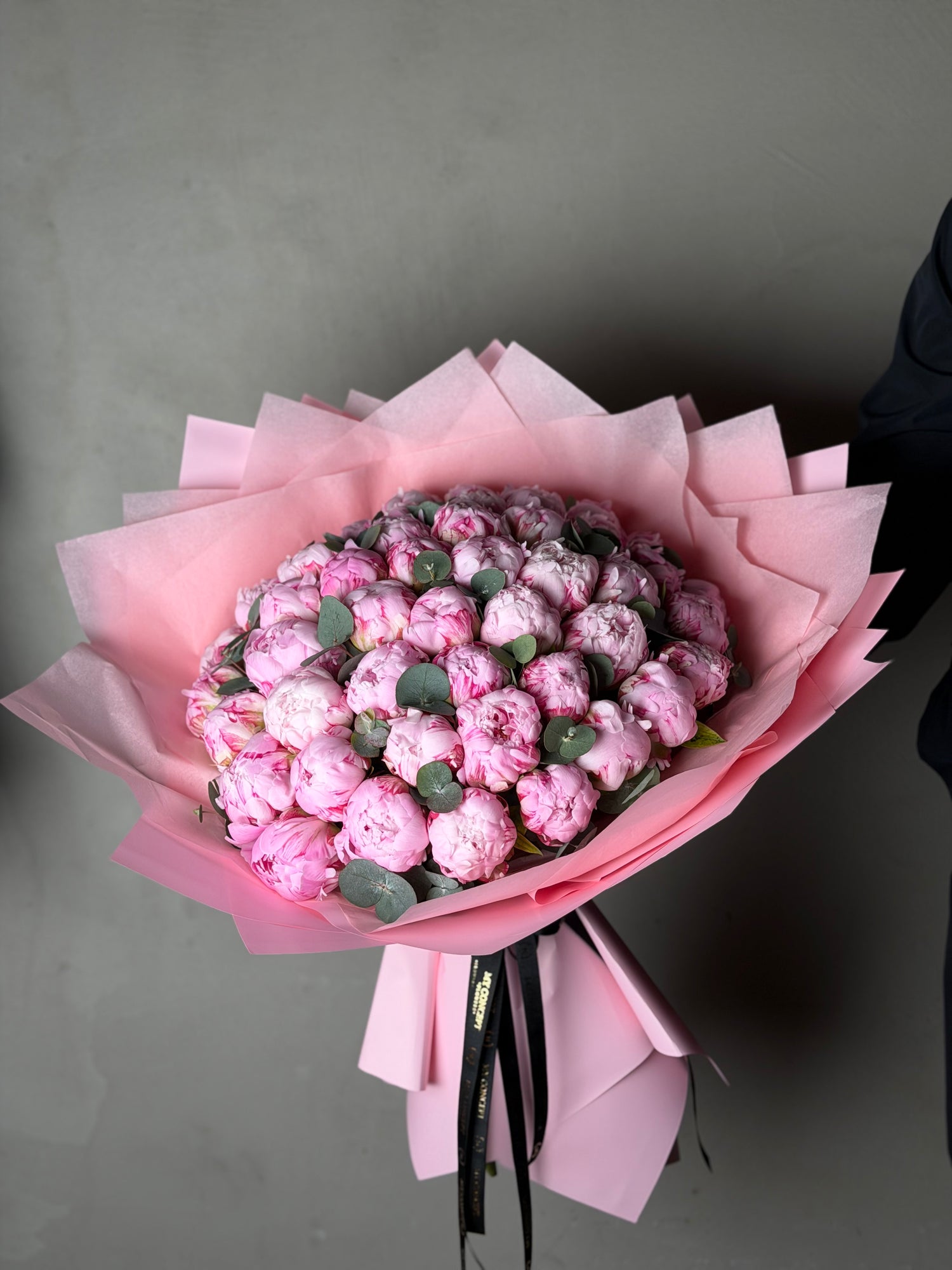 51’li Pembe Şakayık Buketi