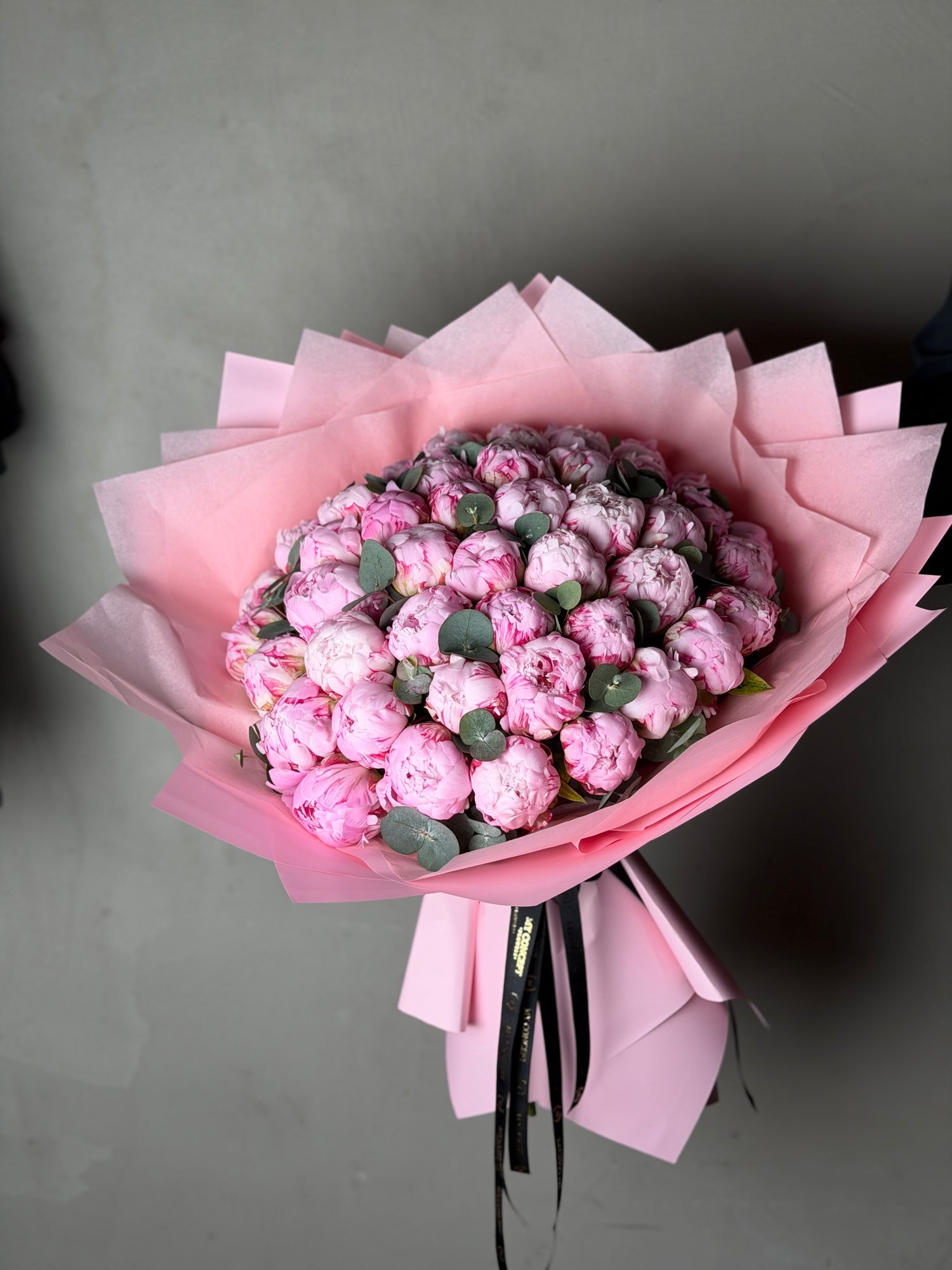 51’li Pembe Şakayık Buketi
