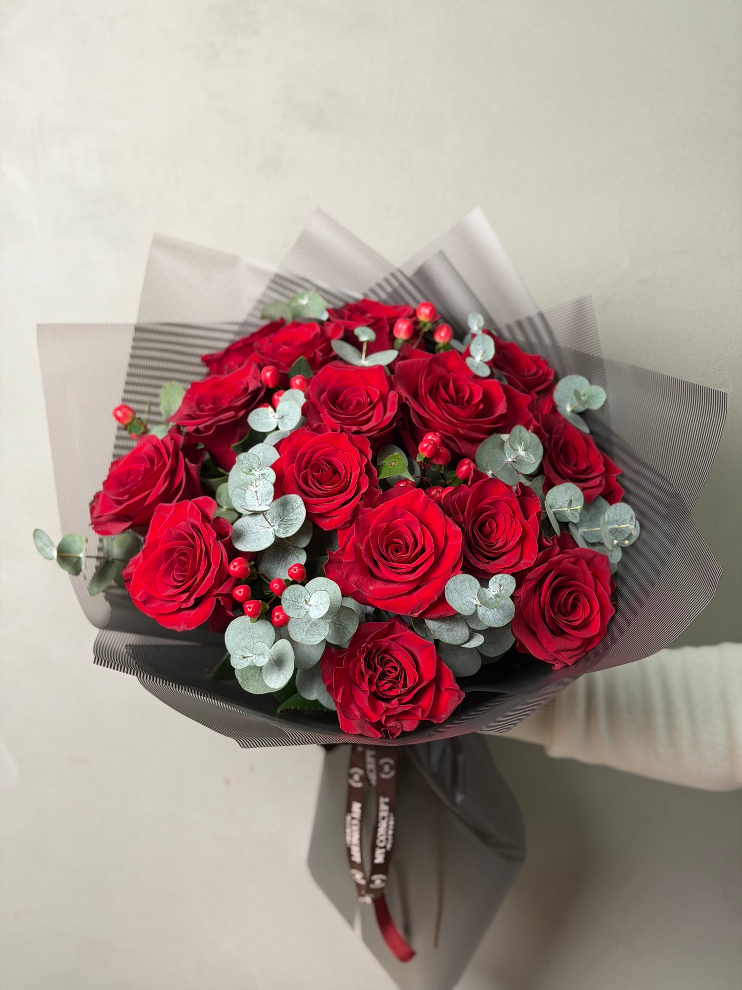 15’li Kırmızı Gül Buketi