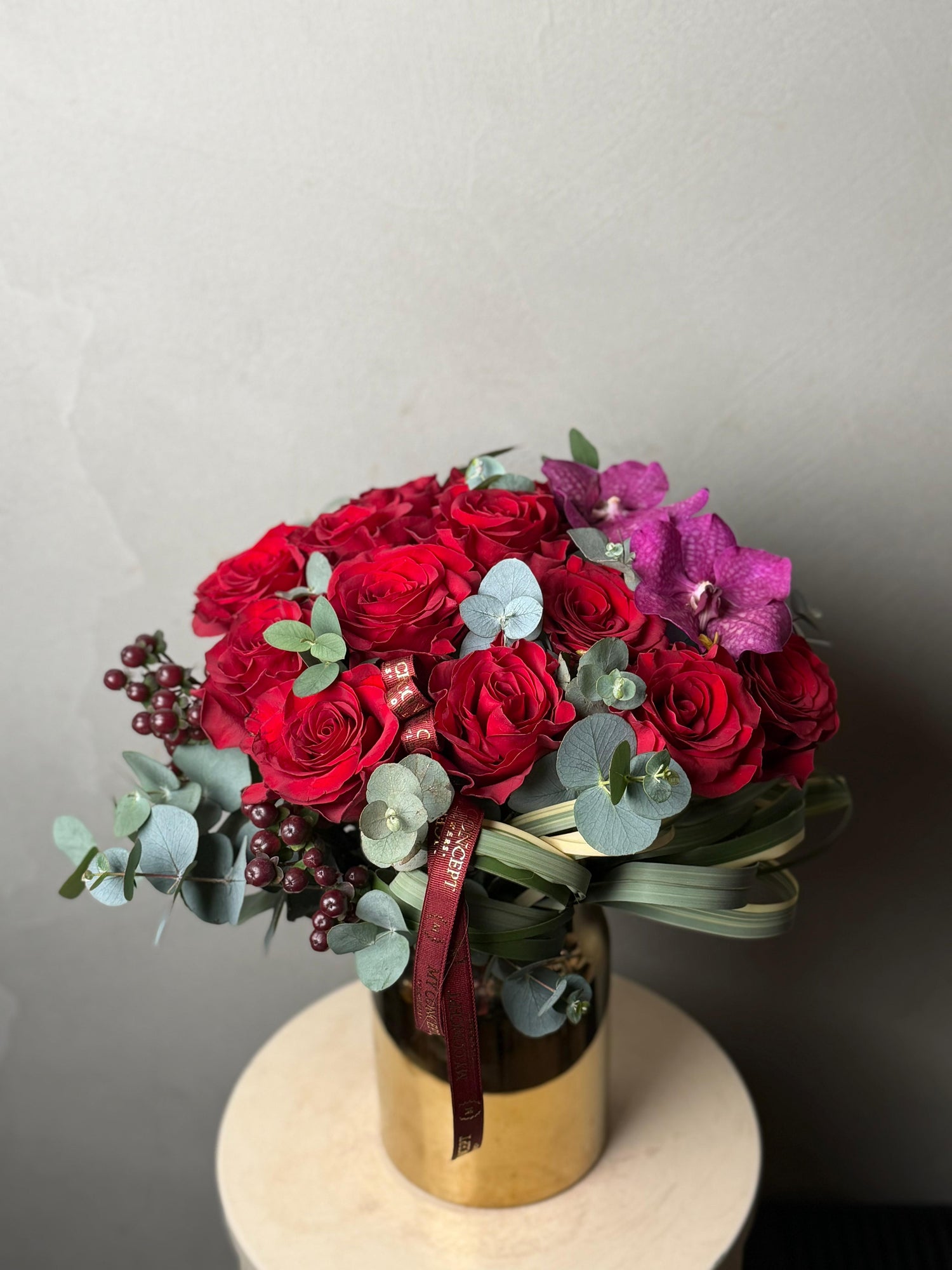 15 Adet Kırmızı Gül Aranjmanı