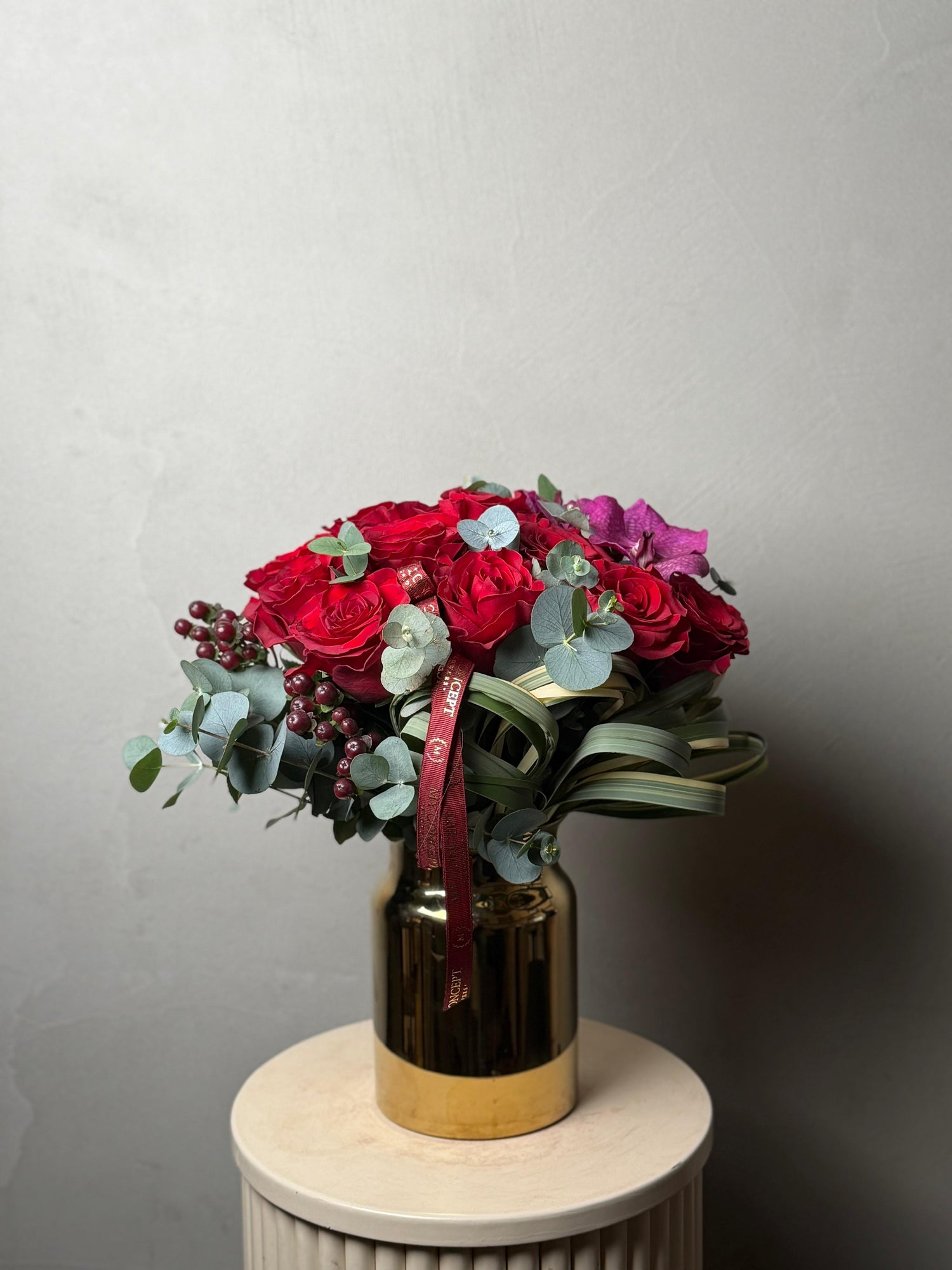 15 Adet Kırmızı Gül Aranjmanı