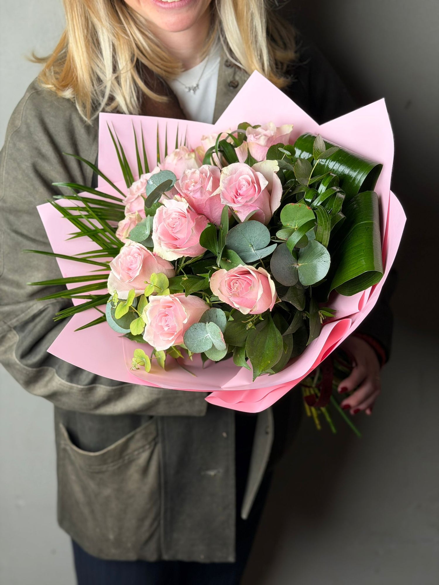 11’li Pink Athena Gül Buketi