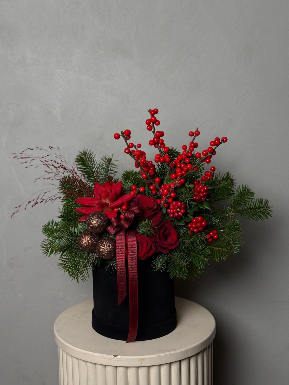 İlexli Kutu Aranjmanı